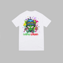 Camiseta  Alien Exist – Streetwear Preto e branco