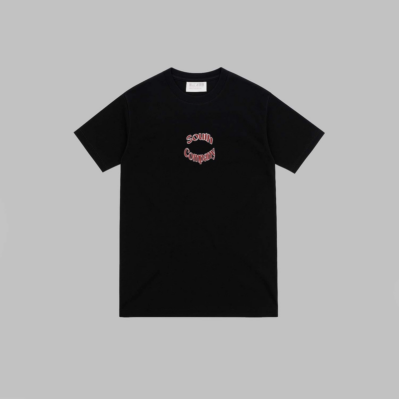 Camiseta Skeleton Flames - Streetwear Preto