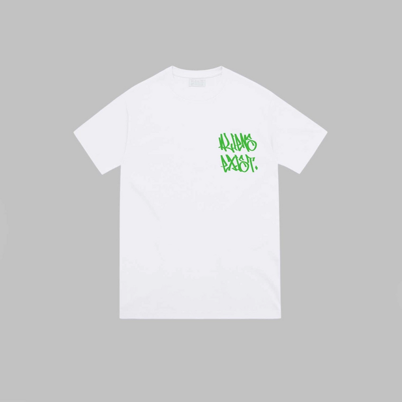 Camiseta  Alien Exist – Streetwear Preto e branco