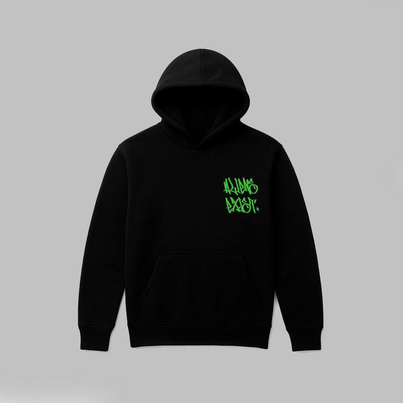 Blusa moletom canguru Alien exist