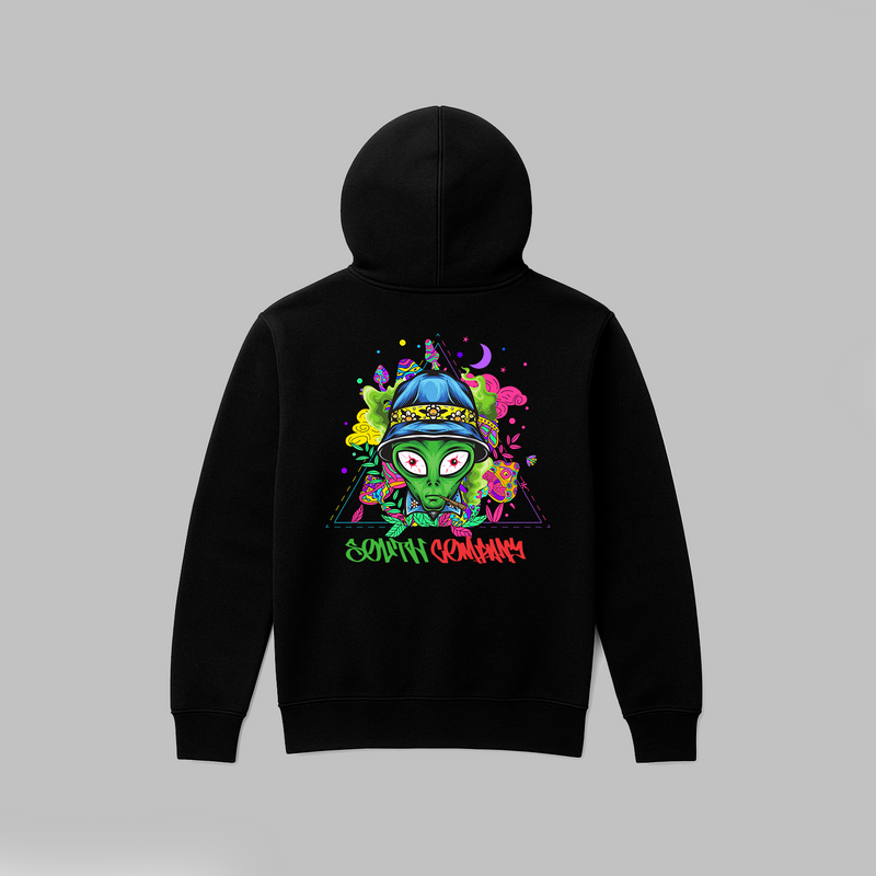 Blusa moletom canguru Alien exist