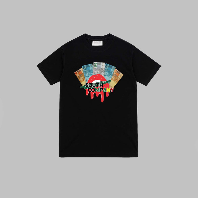 Camiseta Nunca foi sorte – Streetwear Preto